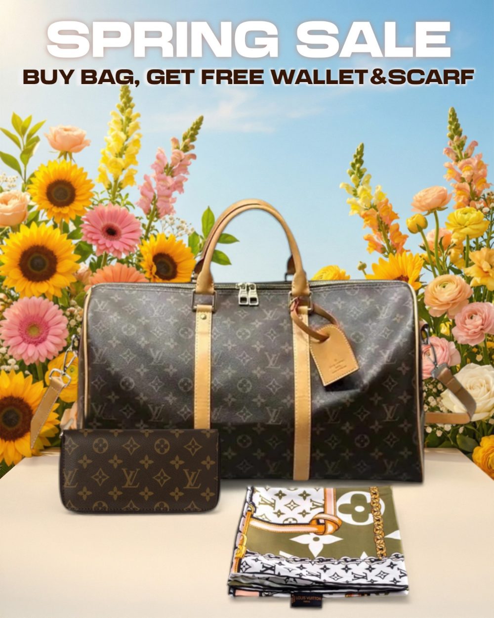 DBS-LC491 - Keepall Bandoulière 45 Handbag Deal