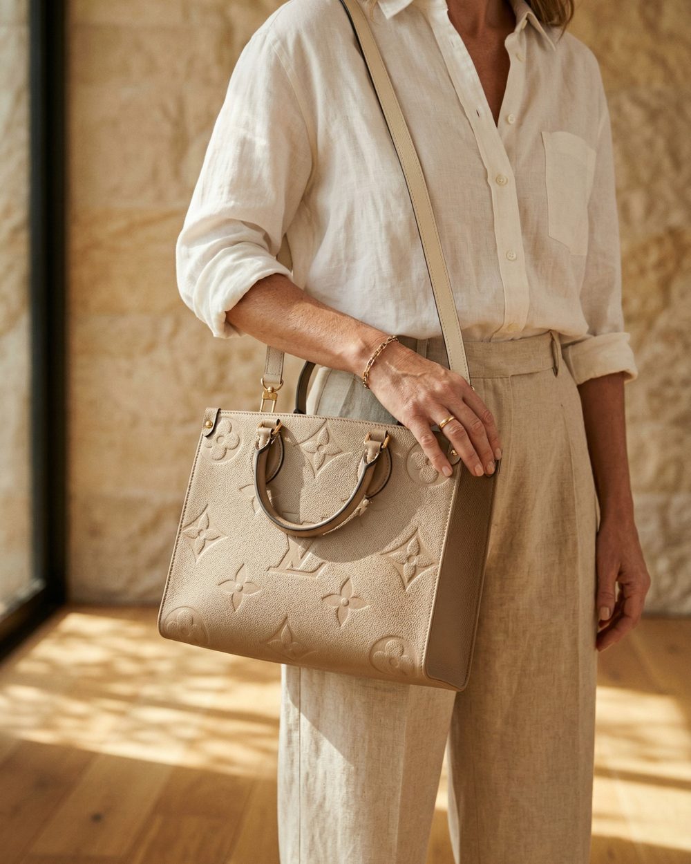 LC384 - Onthego MM Handbag