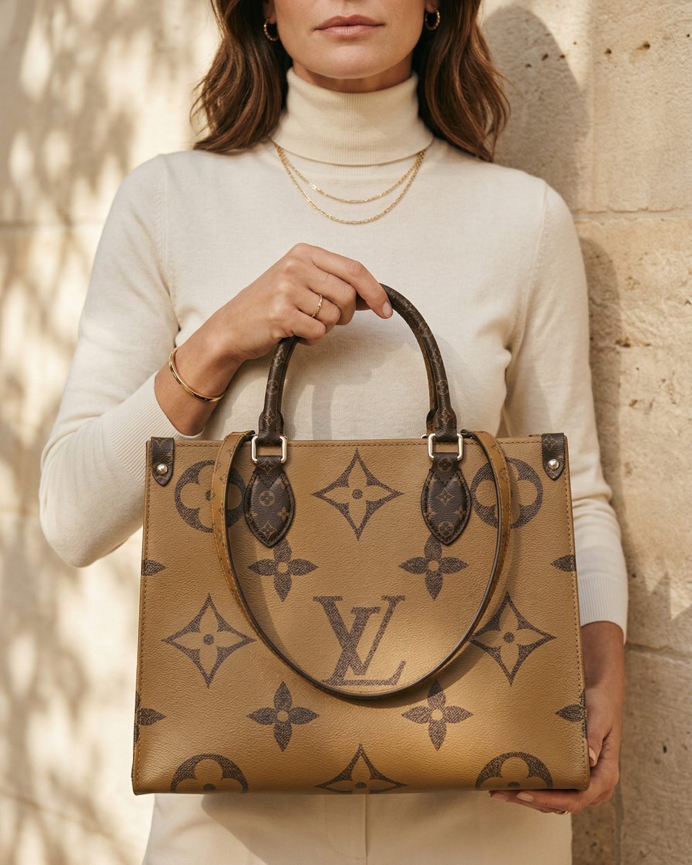 LC389 - Onthego MM Handbag