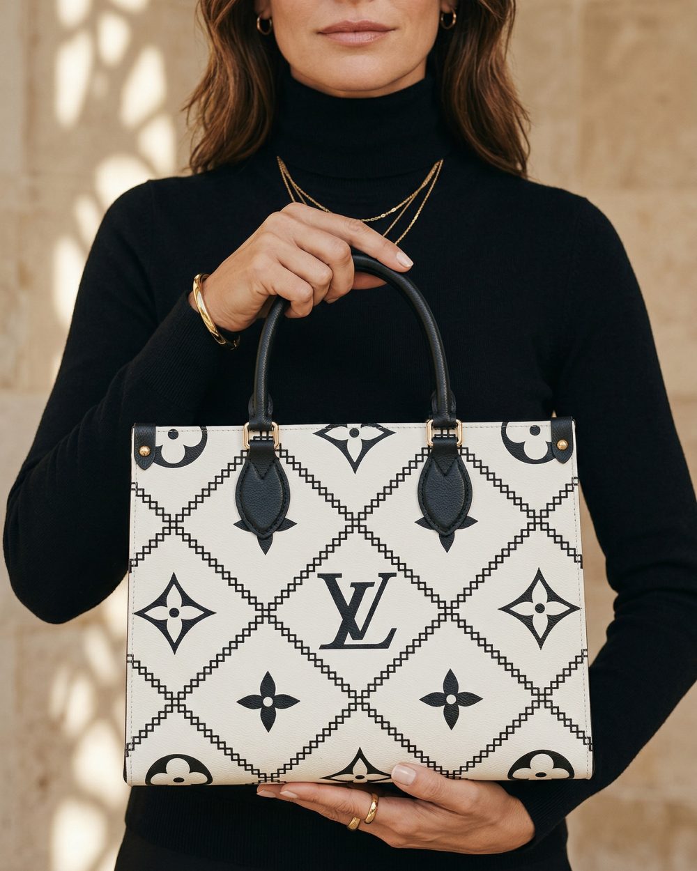 LC398 - Onthego MM Handbag