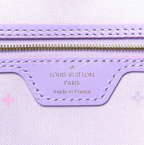 1:1 Replica Louis Vuitton LV Monogram Giant Spring In The City Neverfull MM Sunrise Pastel 12.5 inch