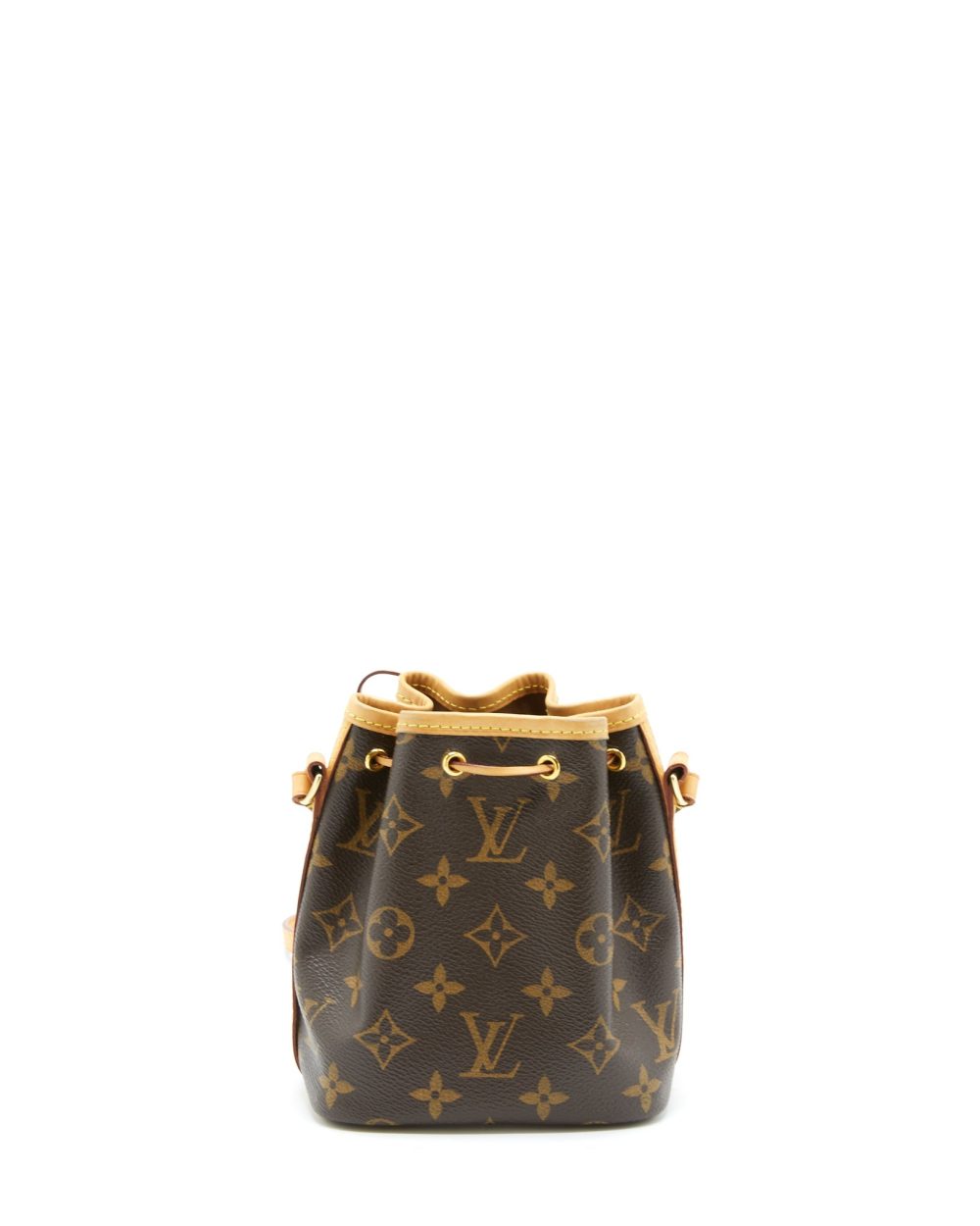 AAA Replica Louis Vuitton LV NANO NOE MONOGRAM CANVAS GHW
