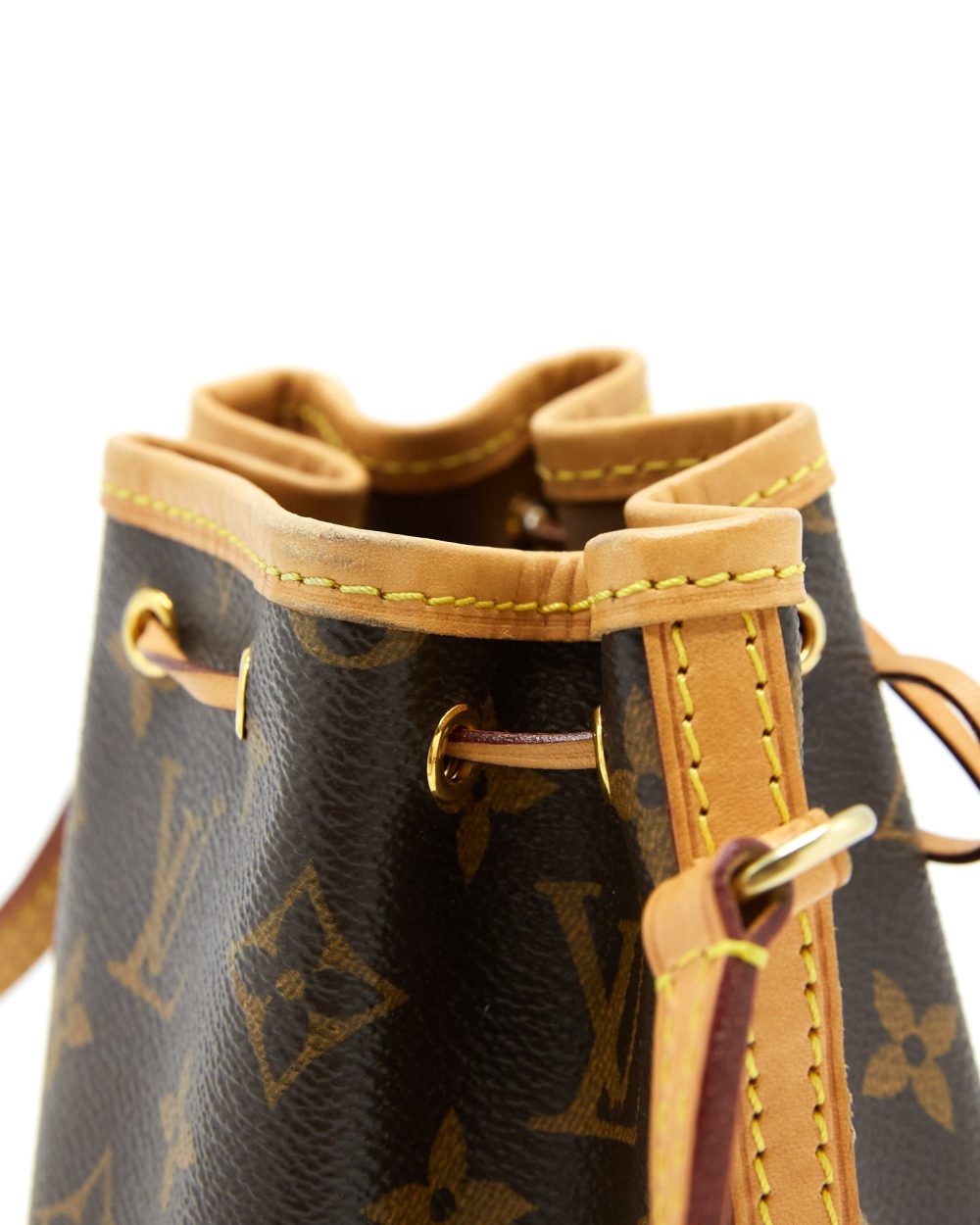 AAA Replica Louis Vuitton LV NANO NOE MONOGRAM CANVAS GHW