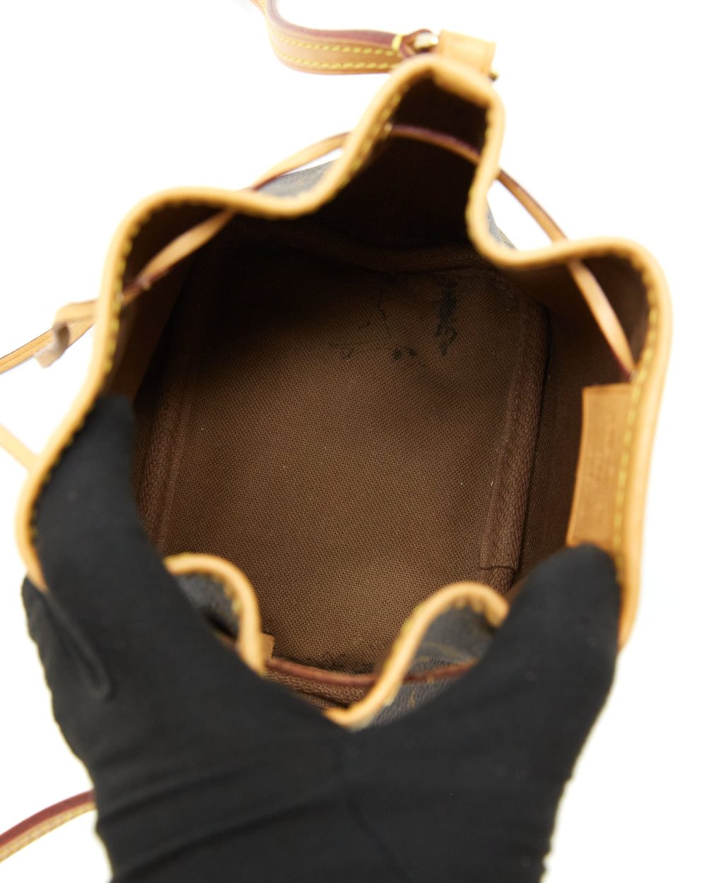 AAA Replica Louis Vuitton LV NANO NOE MONOGRAM CANVAS GHW
