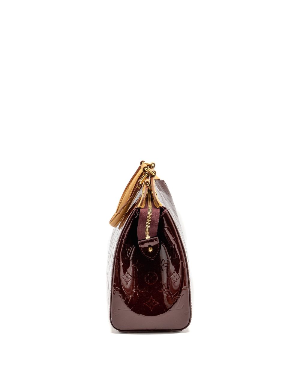 AAA Replica Louis Vuitton LV VERNIS BREA PATENT BURGUNDY AMARANTE GHW