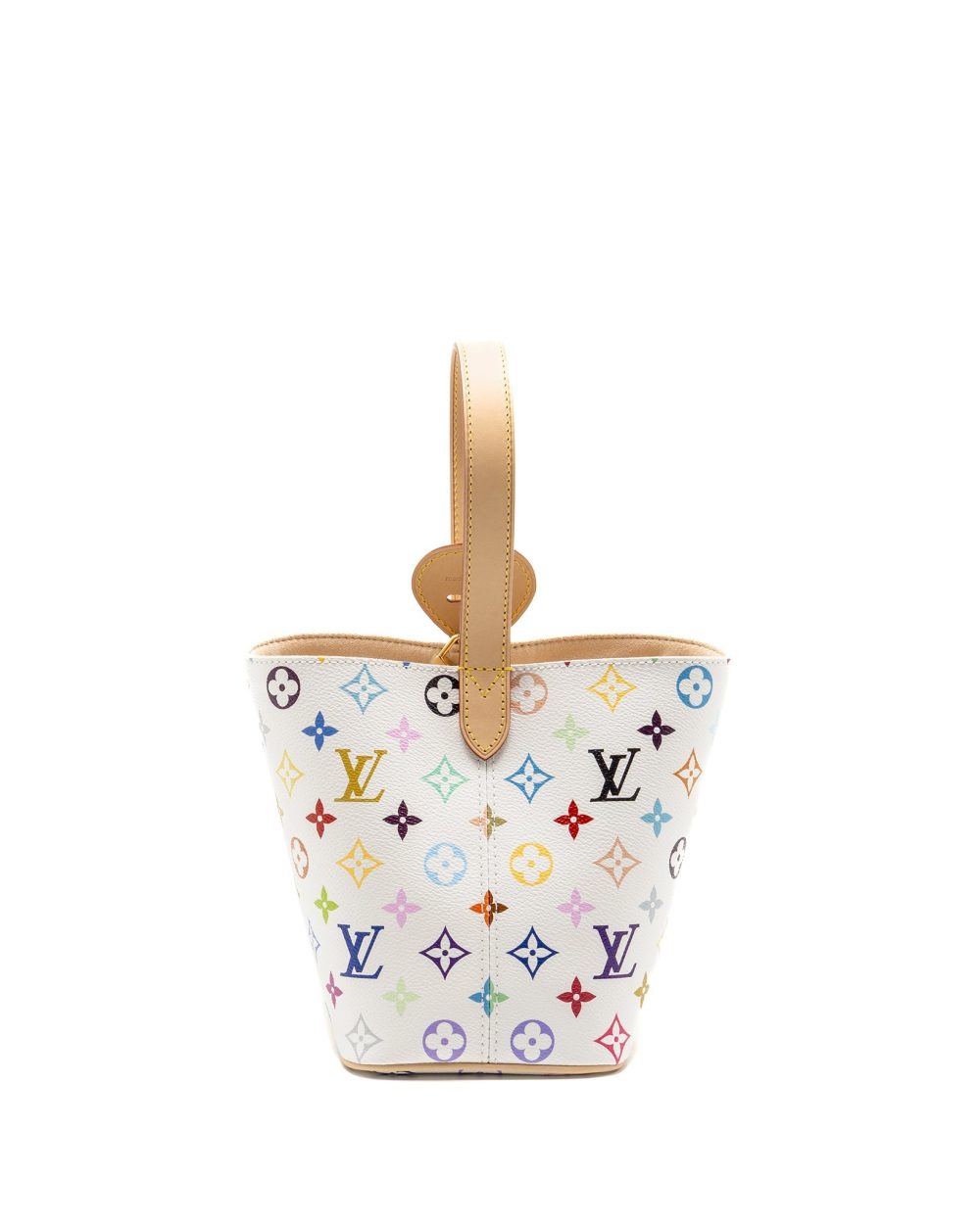 AAA Replica Louis Vuitton LV MURAKAMI ALL IN BB MONOGRAM CANVAS/LEATHER MULTICOLOUR GHW
