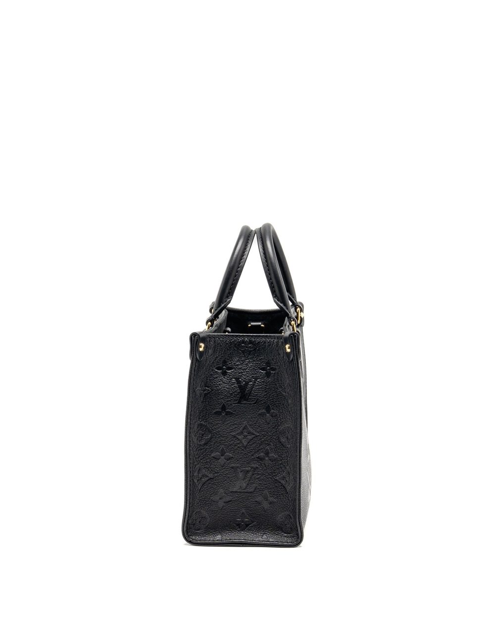AAA Replica Louis Vuitton LV ONTHEGO PM MONOGRAM EMPREINTE LEATHER BLACK GHW