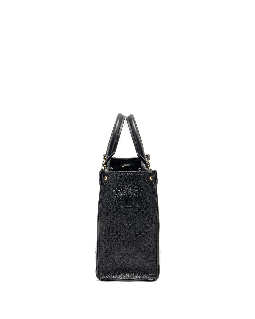 AAA Replica Louis Vuitton LV ONTHEGO PM MONOGRAM EMPREINTE LEATHER BLACK GHW