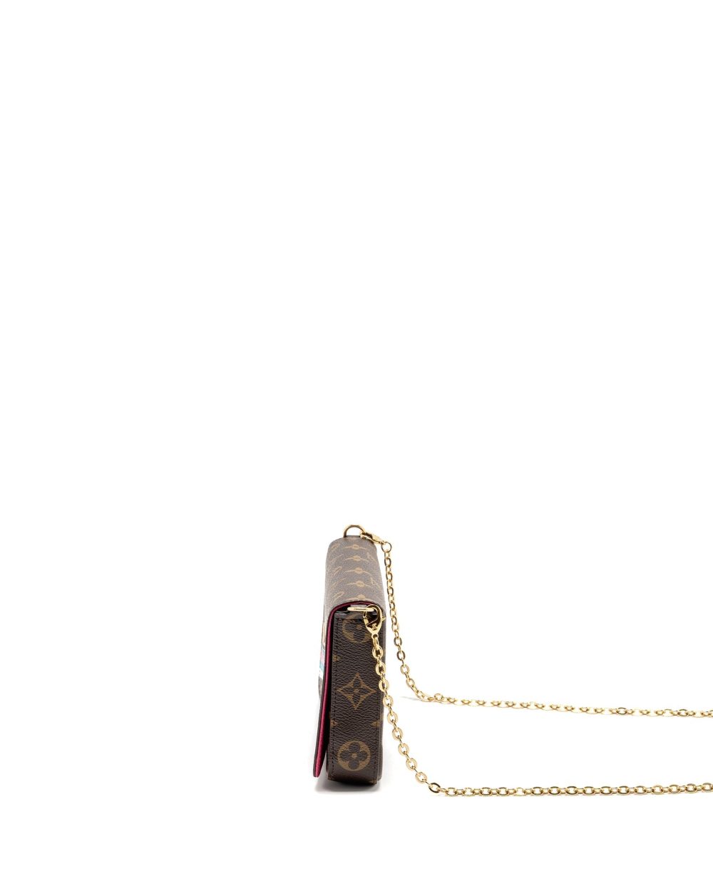 AAA Replica Louis Vuitton LV POCHETTE FELICIE LIMITED EDITION VIVIENNE MASCOT ON HOLLYWOOD DRIVE MONOGRAM CANVAS GHW