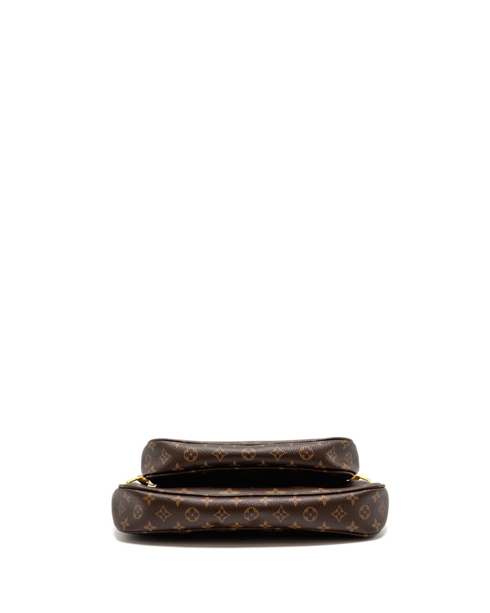 AAA Replica Louis Vuitton LV MULTI POCHETTE ACCESSORIES KHAKI STRAP MONOGRAM CANVAS GHW