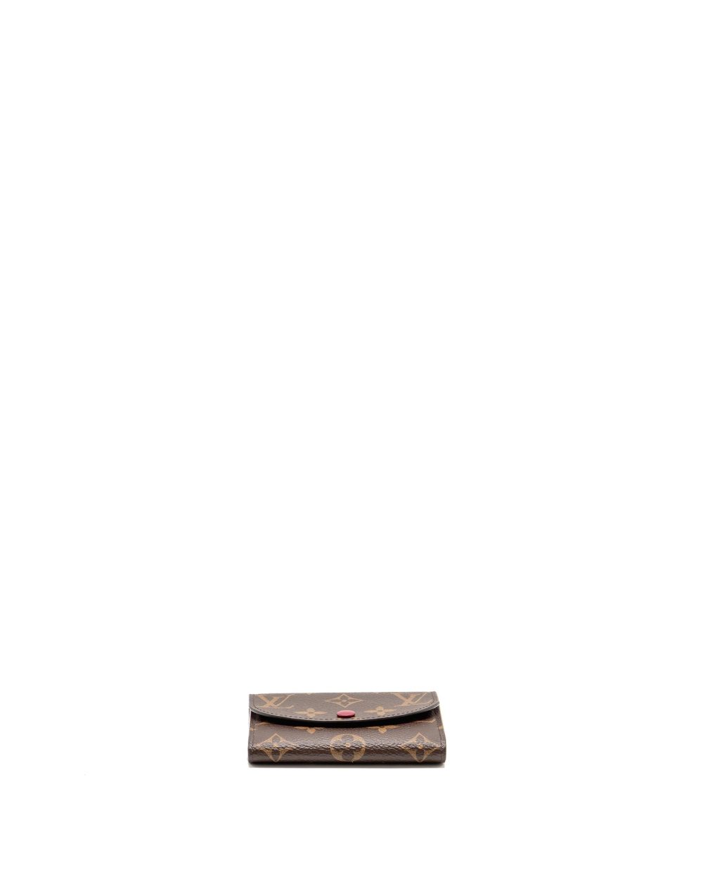 AAA Replica Louis Vuitton LV ROSALIE COIN PURSE MONOGRAM CANVAS FUCHSIA, KEY POUCH DAMIER EBENE GHW(SELL IN A SET)