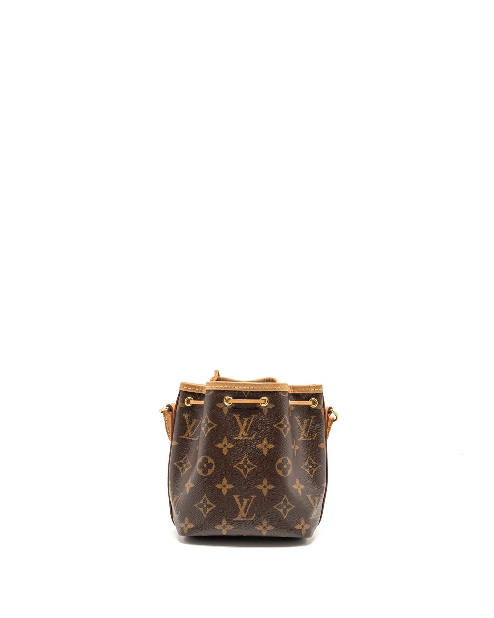 AAA Replica Louis Vuitton LV NANO NOE MONOGRAM CANVAS GHW