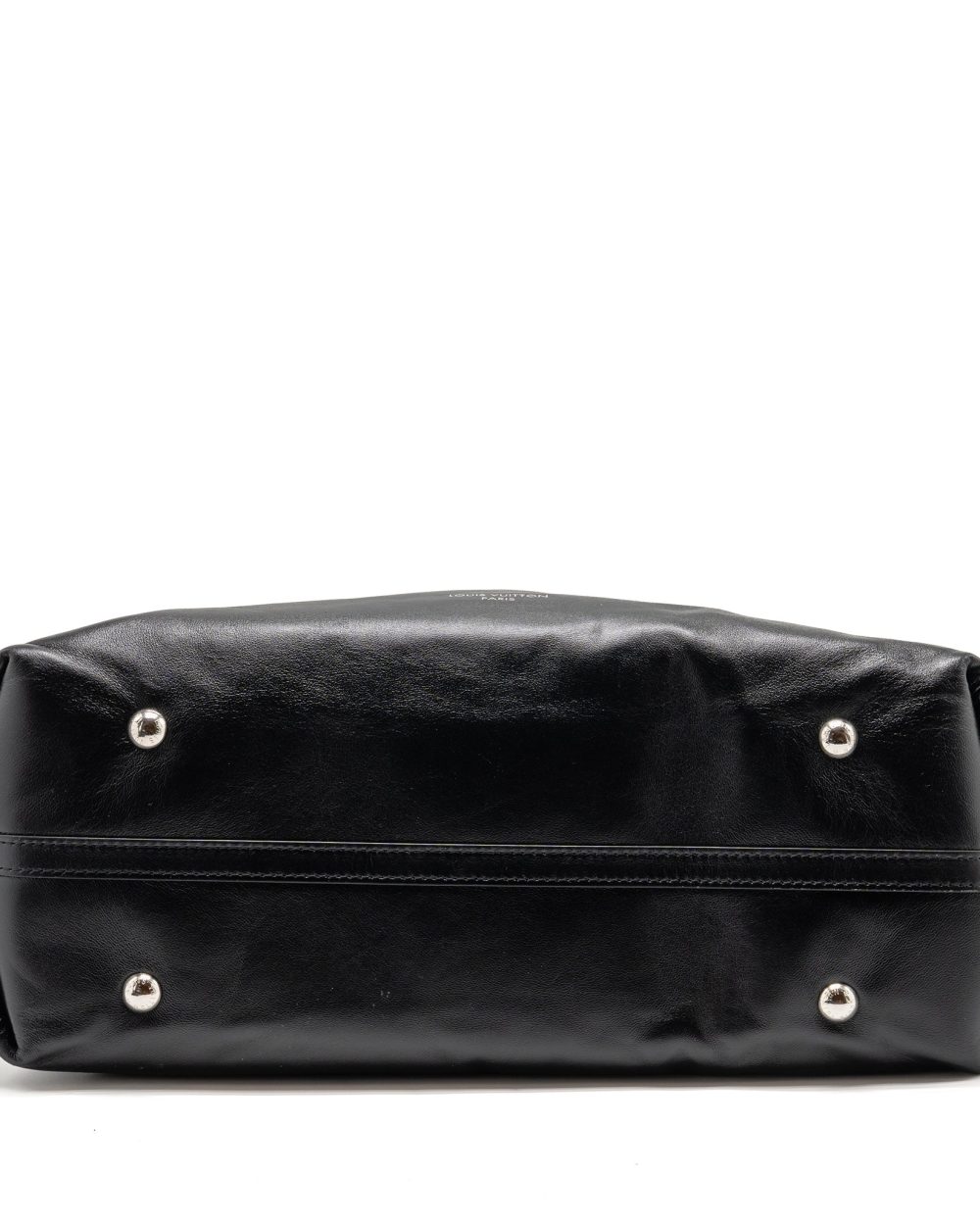 AAA Replica Louis Vuitton LV CARRYALL VIBE MM LAMBSKIN/MONOGRAM CANVAS BLACK SHW