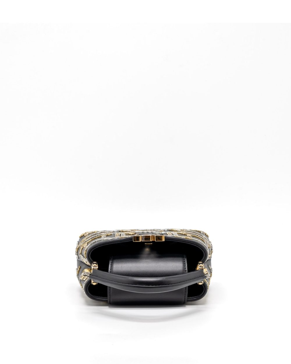 AAA Replica Louis Vuitton LV CAPUCINES BB 21FW LIMITED EDITION CALFSKIN BLACK/MULTICOLOUR GHW