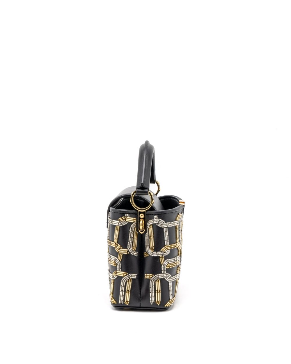 AAA Replica Louis Vuitton LV CAPUCINES BB 21FW LIMITED EDITION CALFSKIN BLACK/MULTICOLOUR GHW