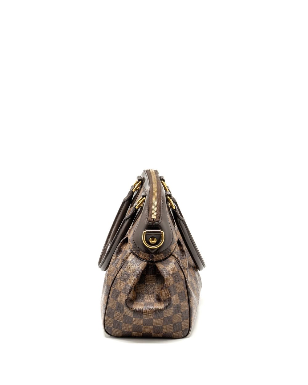 AAA Replica Louis Vuitton LV TREVI TOTE BAG DAMIER EBENE CANVAS GHW