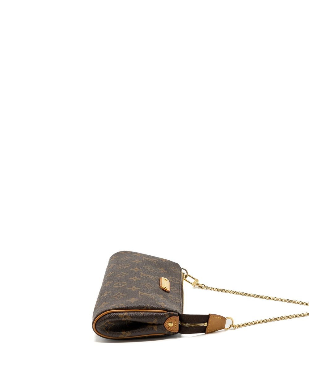 AAA Replica Louis Vuitton LV EVA POCHETTE MONOGRAM CANVAS GHW