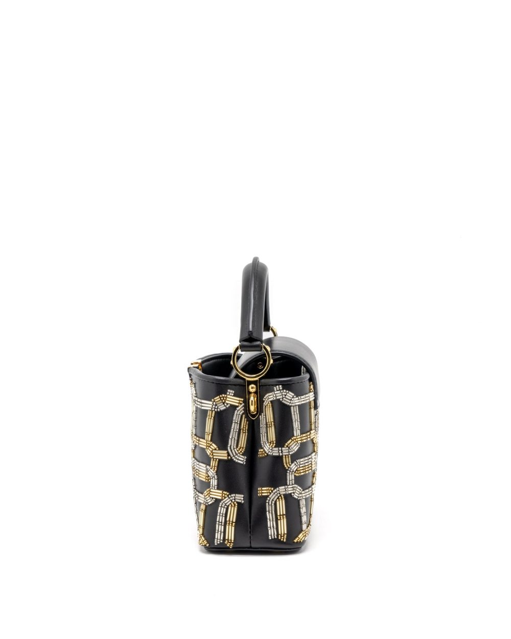 AAA Replica Louis Vuitton LV CAPUCINES BB 21FW LIMITED EDITION CALFSKIN BLACK/MULTICOLOUR GHW