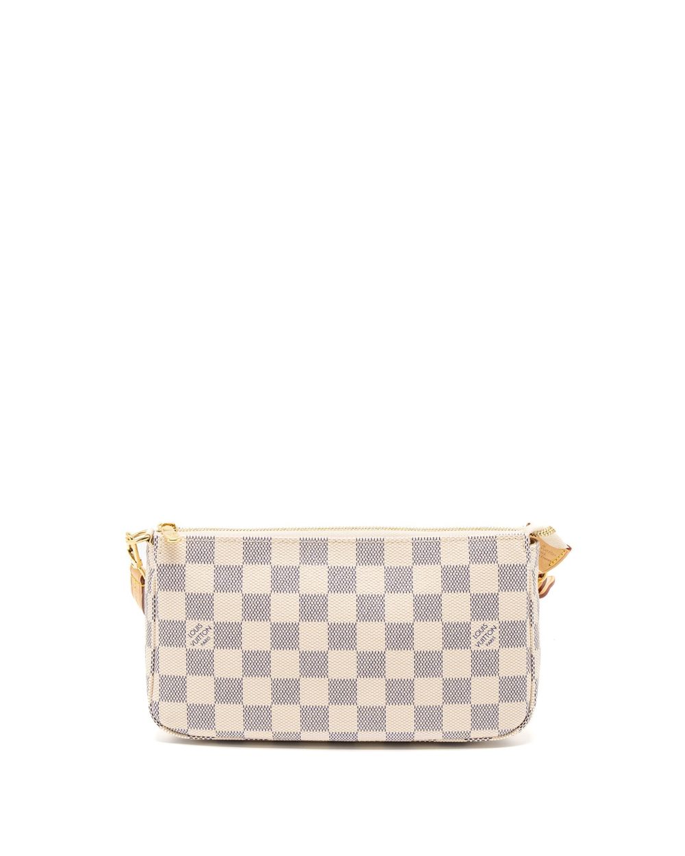 AAA Replica Louis Vuitton LV POCHETTE ACCESSORIES DAMIER AZUR CANVAS GHW (NEW VERSION)