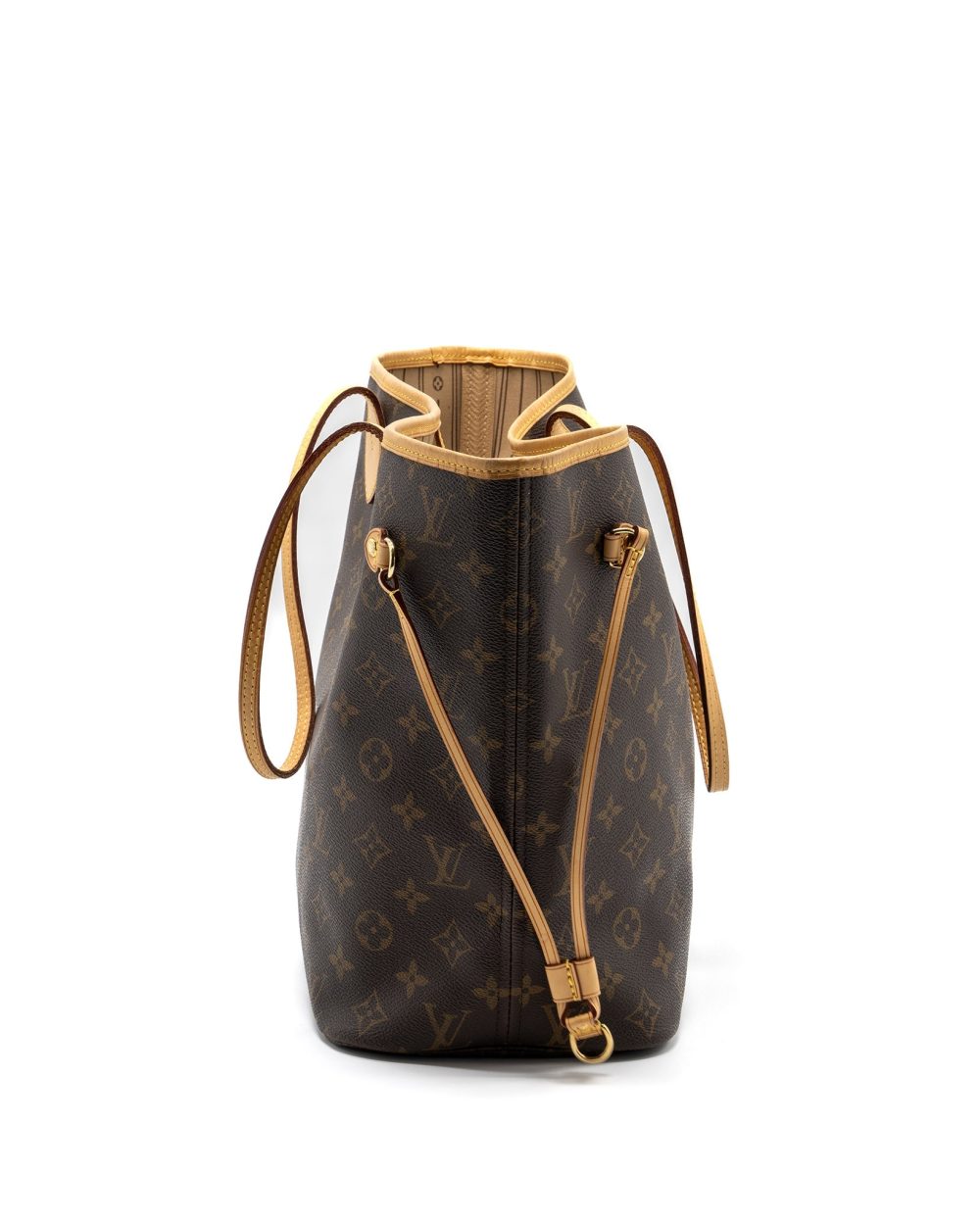 AAA Replica Louis Vuitton LV LOUIS VUTTION NEVERFULL MM MONOGRAM CANVAS GHW