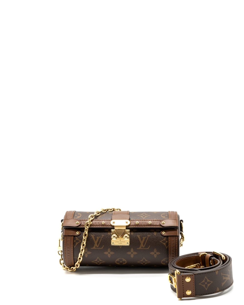 AAA Replica Louis Vuitton LV PAPILLON TRUNK MONOGRAM CANVAS GHW(NEW VERSION)