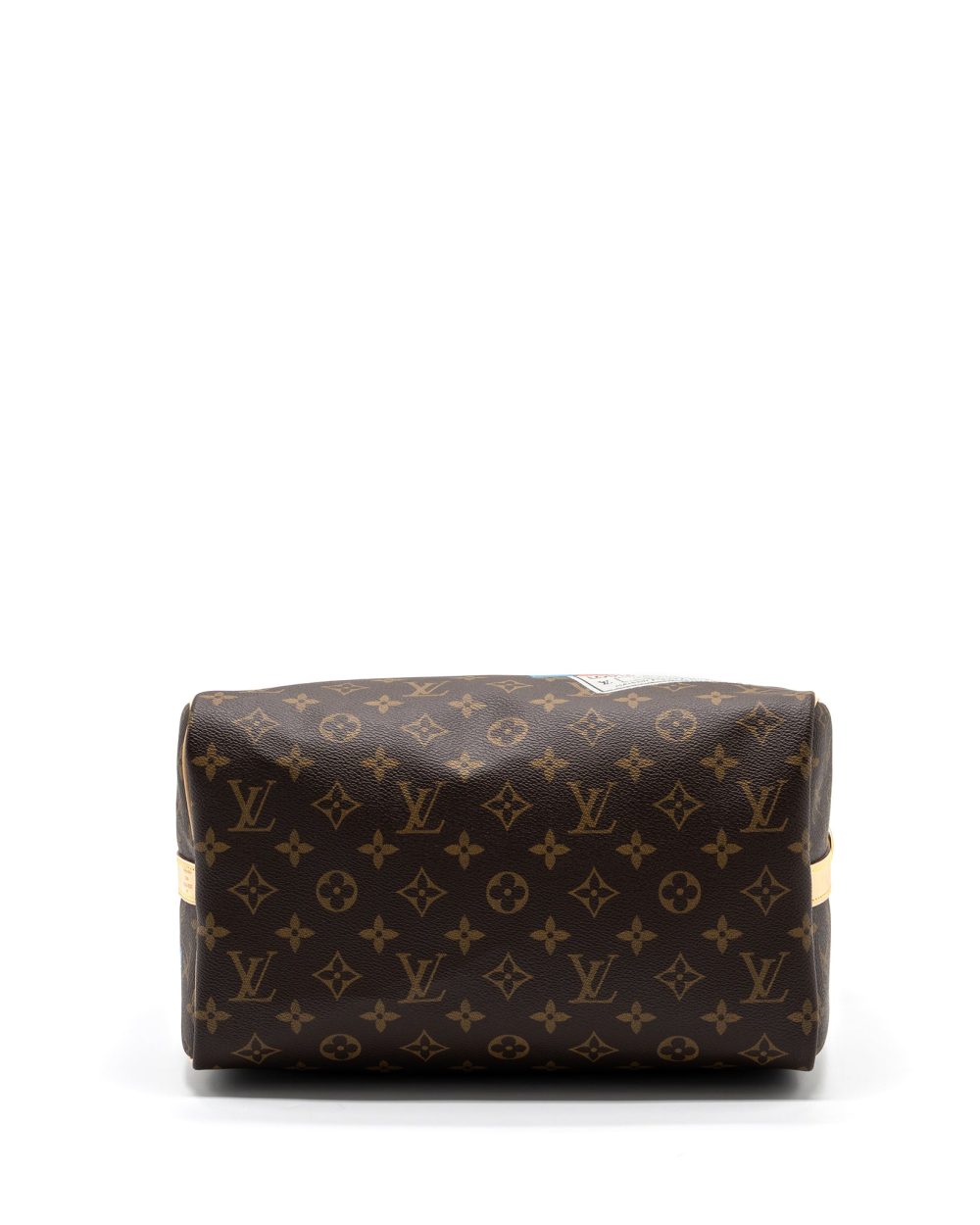 AAA Replica Louis Vuitton LV SPEEDY BANDOULIERE 30 MY LV WORLD TOUR MONOGRAM CANVAS GHW