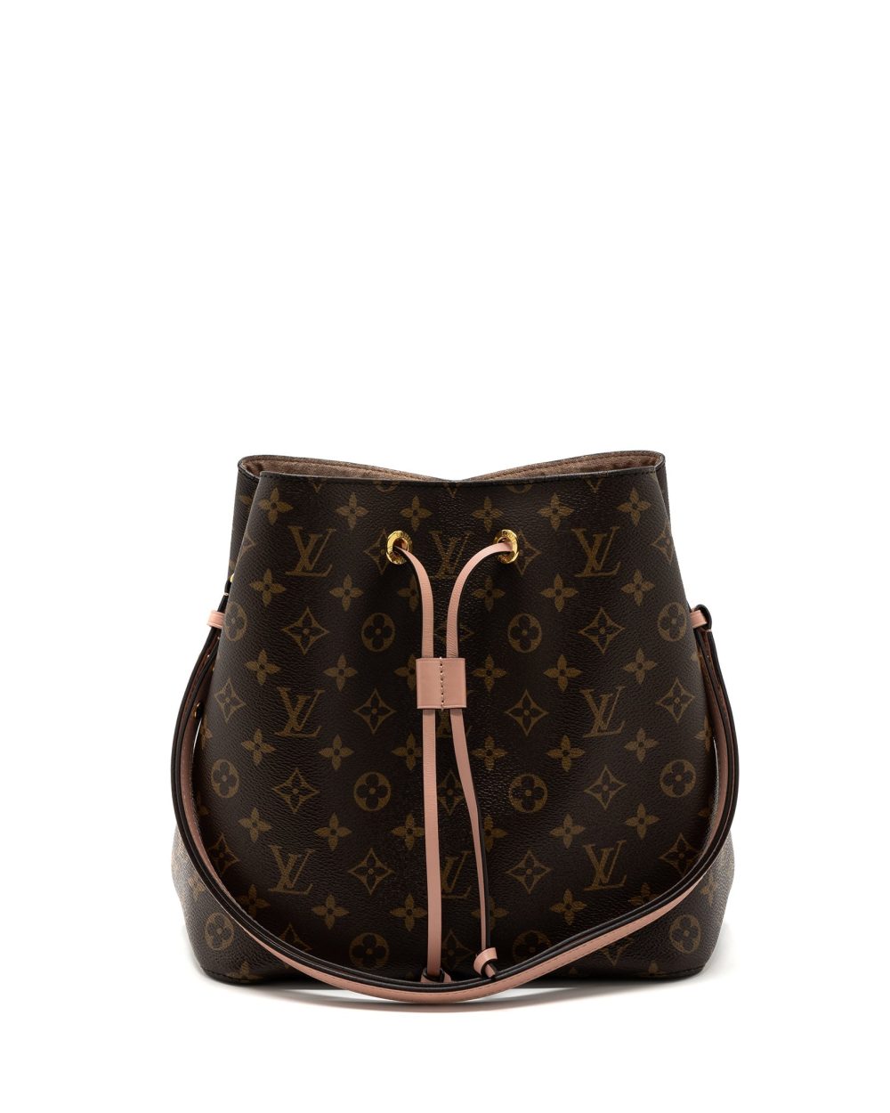 AAA Replica Louis Vuitton LV NEONOE MONOGRAM CANVAS / ROSE POUDRE GHW