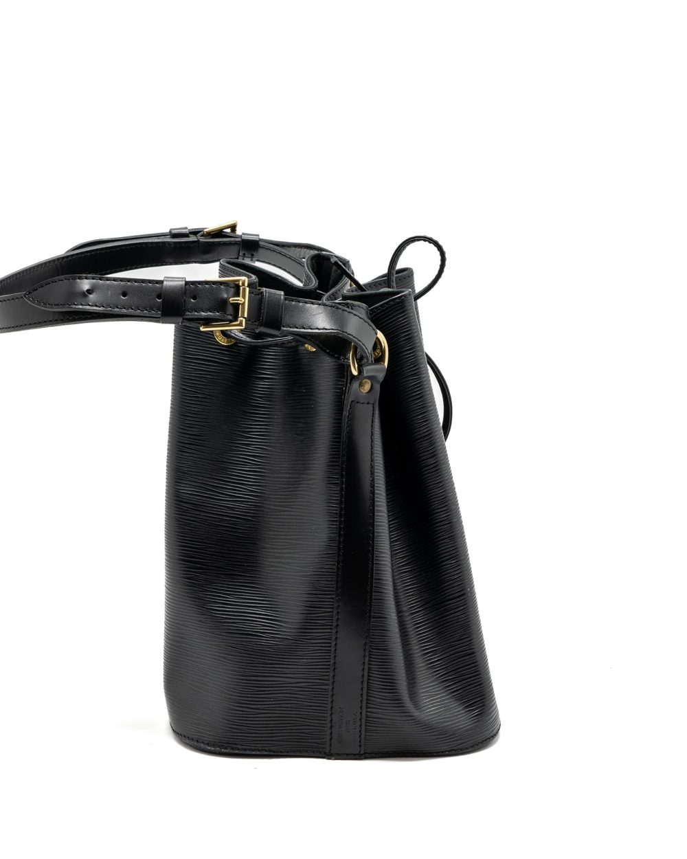 AAA Replica Louis Vuitton LV PETIT NOE EPI LEATHER BLACK GHW
