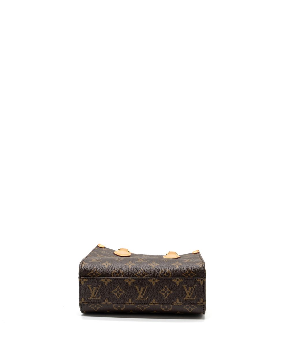 AAA Replica Louis Vuitton LV SAC PLAT BB MONOGRAM CANVAS GHW