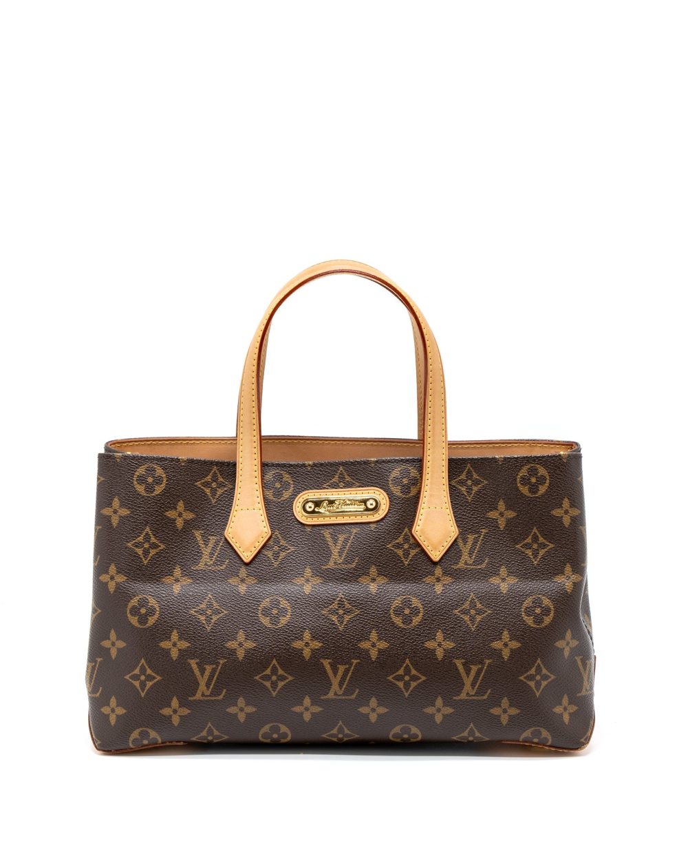 AAA Replica Louis Vuitton LV WILSHIRE PM TOTE BAG MONOGRAM CANVAS GHW