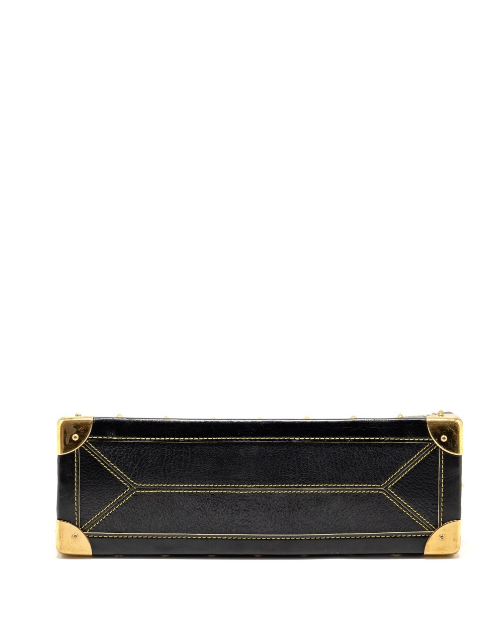 AAA Replica Louis Vuitton LV VINTAGE SHOULDER BAG BLACK GHW