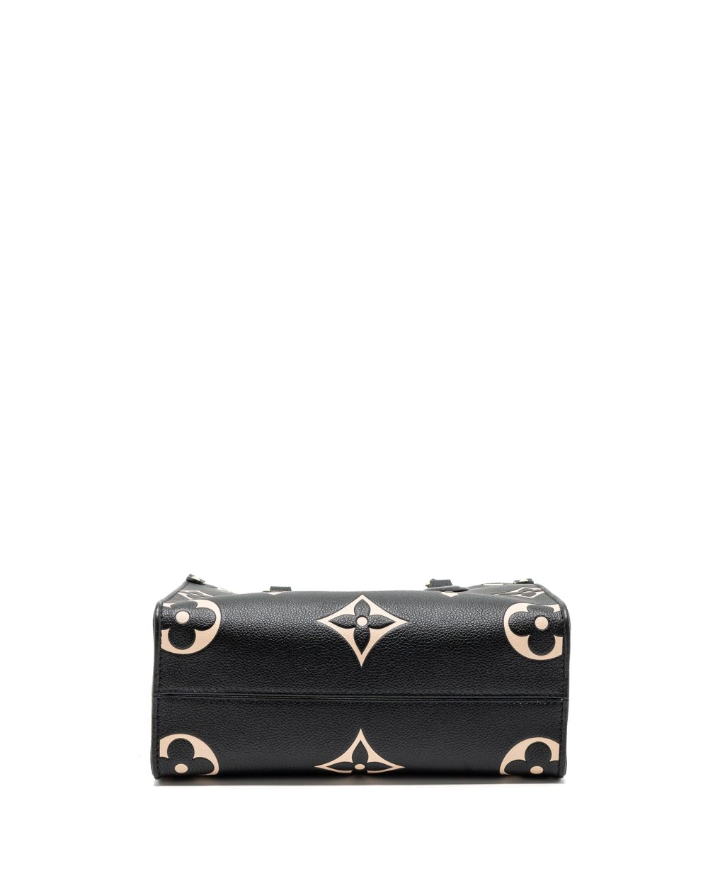 AAA Replica Louis Vuitton LV ONTHEGO PM BICOLOUR MONOGRAM EMPREINTE LEATHER BLACK/BEIGE GHW(NEW VERSION)