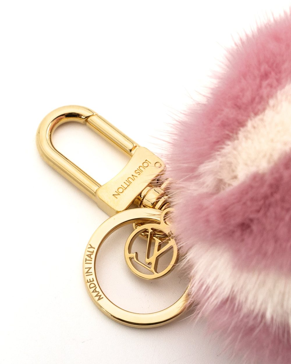 AAA Replica Louis Vuitton LV VIVIENNE HOT AIR BALLON BAG CHARM / KEY RING FUR MULTICOLOUR
