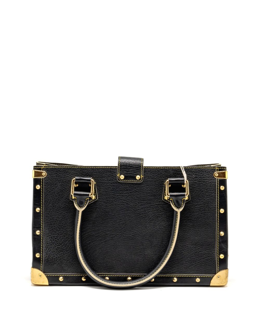 AAA Replica Louis Vuitton LV VINTAGE SHOULDER BAG BLACK GHW