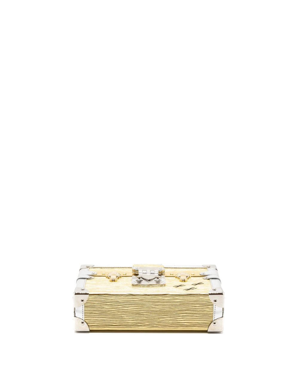 AAA Replica Louis Vuitton LV PETIT MALLE EPI GOLD / SILVER SHW