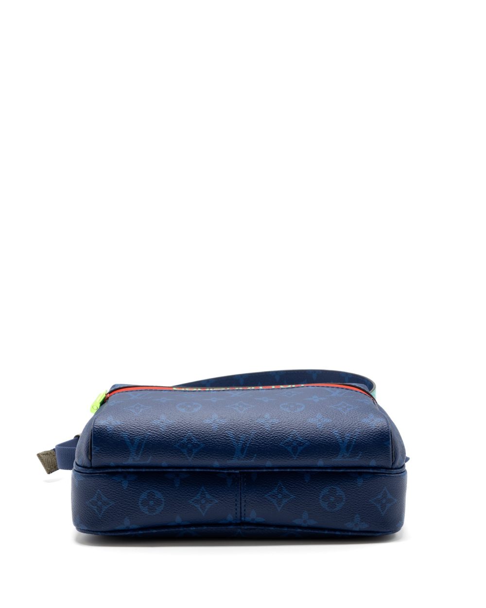 AAA Replica Louis Vuitton LV MESSENGER BAG MONOGRAM CANVAS PACIFIC BLUE/ MULTICOLOUR HARDWARE