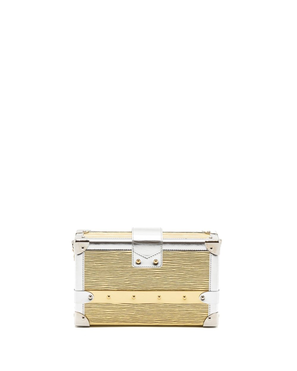 AAA Replica Louis Vuitton LV PETIT MALLE EPI GOLD / SILVER SHW