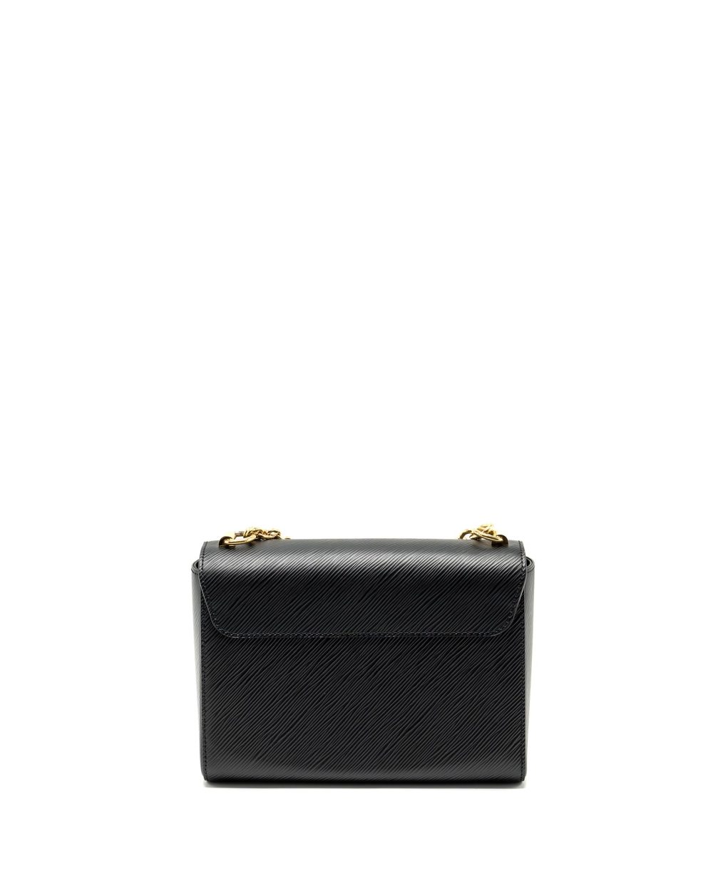 AAA Replica Louis Vuitton LV TWIST MM EPI BLACK GHW