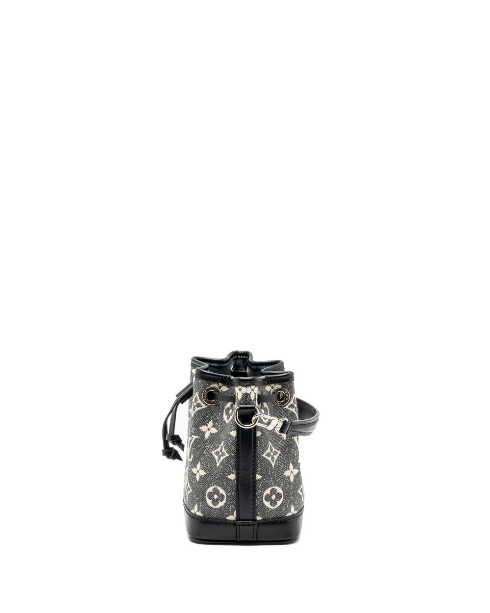 AAA Replica Louis Vuitton LV NANO NOE JACQUARD DENIM BLACK MULTICOLOUR SHW (NEW VERSION)