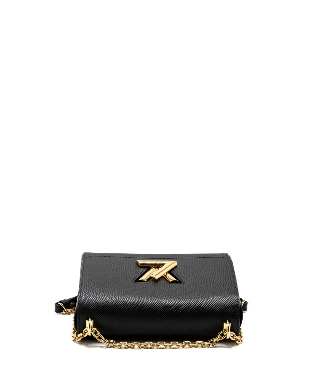 AAA Replica Louis Vuitton LV TWIST MM EPI BLACK GHW
