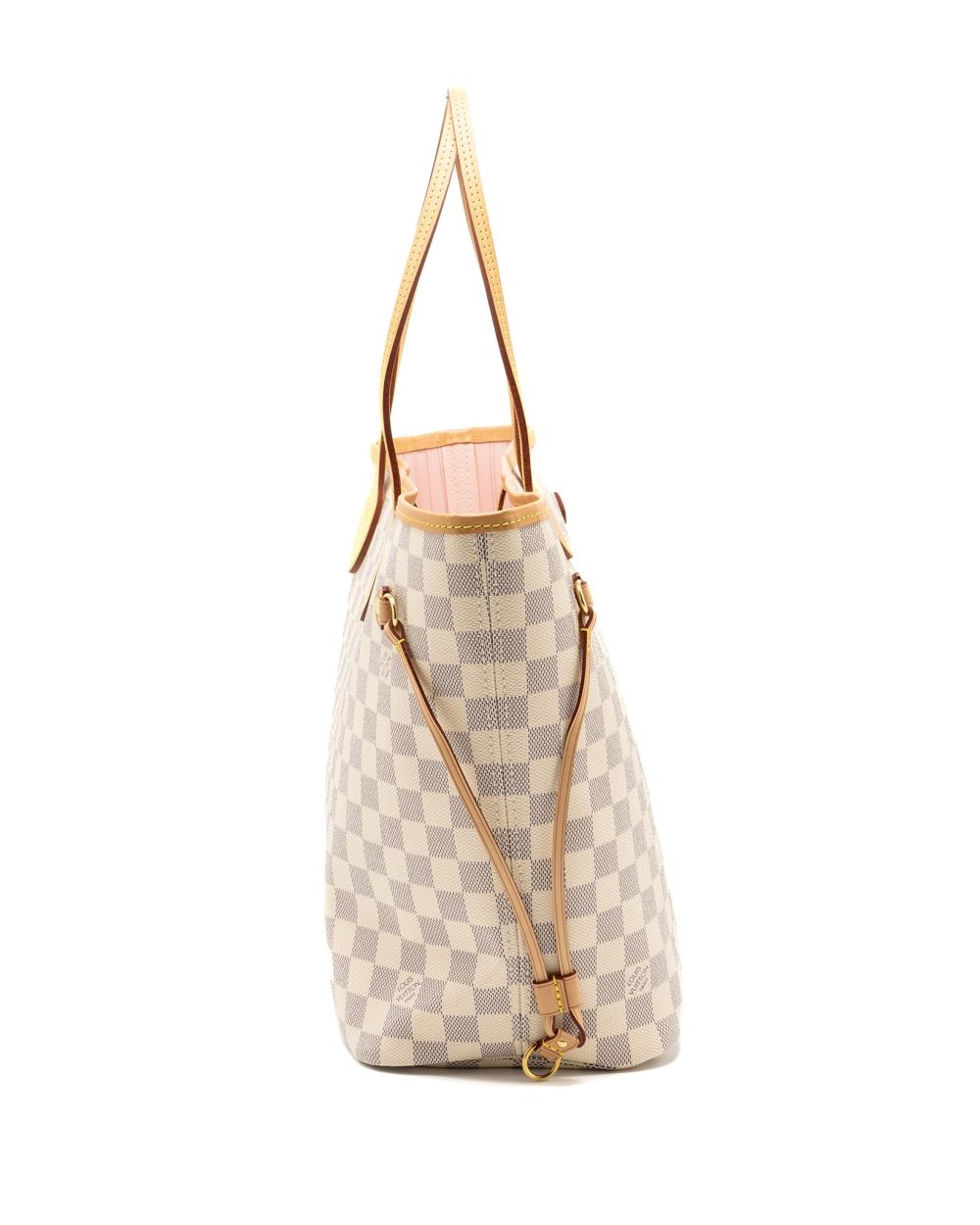 AAA Replica Louis Vuitton LV NEVERFULL MM DAMIER AZUR CANVAS GHW