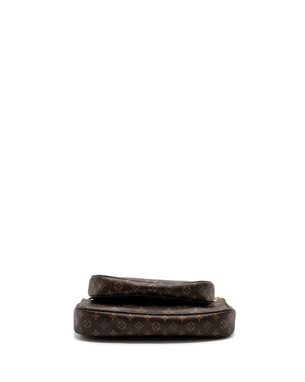 AAA Replica Louis Vuitton LV MULTI POCHETTE MONOGRAM CANVAS KHAKI STRAP GHW