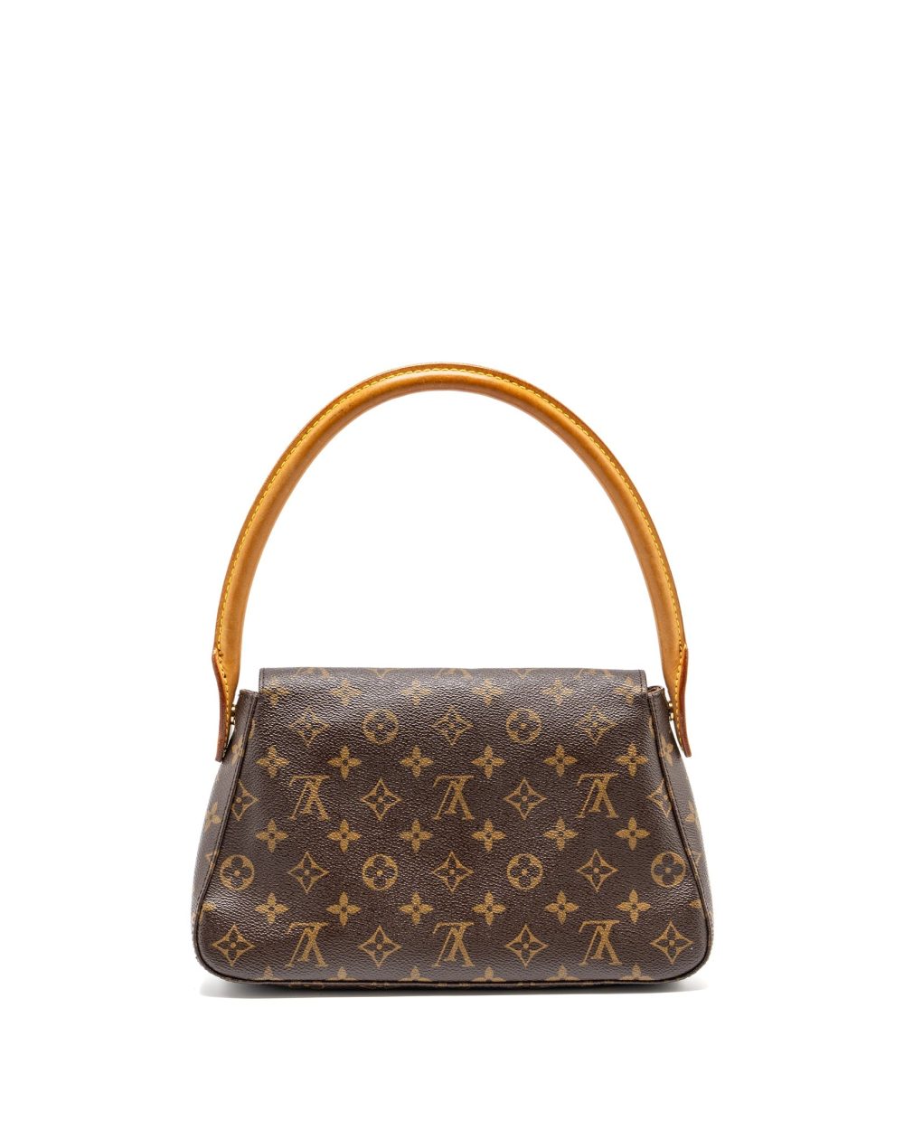 AAA Replica Louis Vuitton LV VINTAGE MINI LOOPING SHOULDER BAG MONOGRAM CANVAS GHW