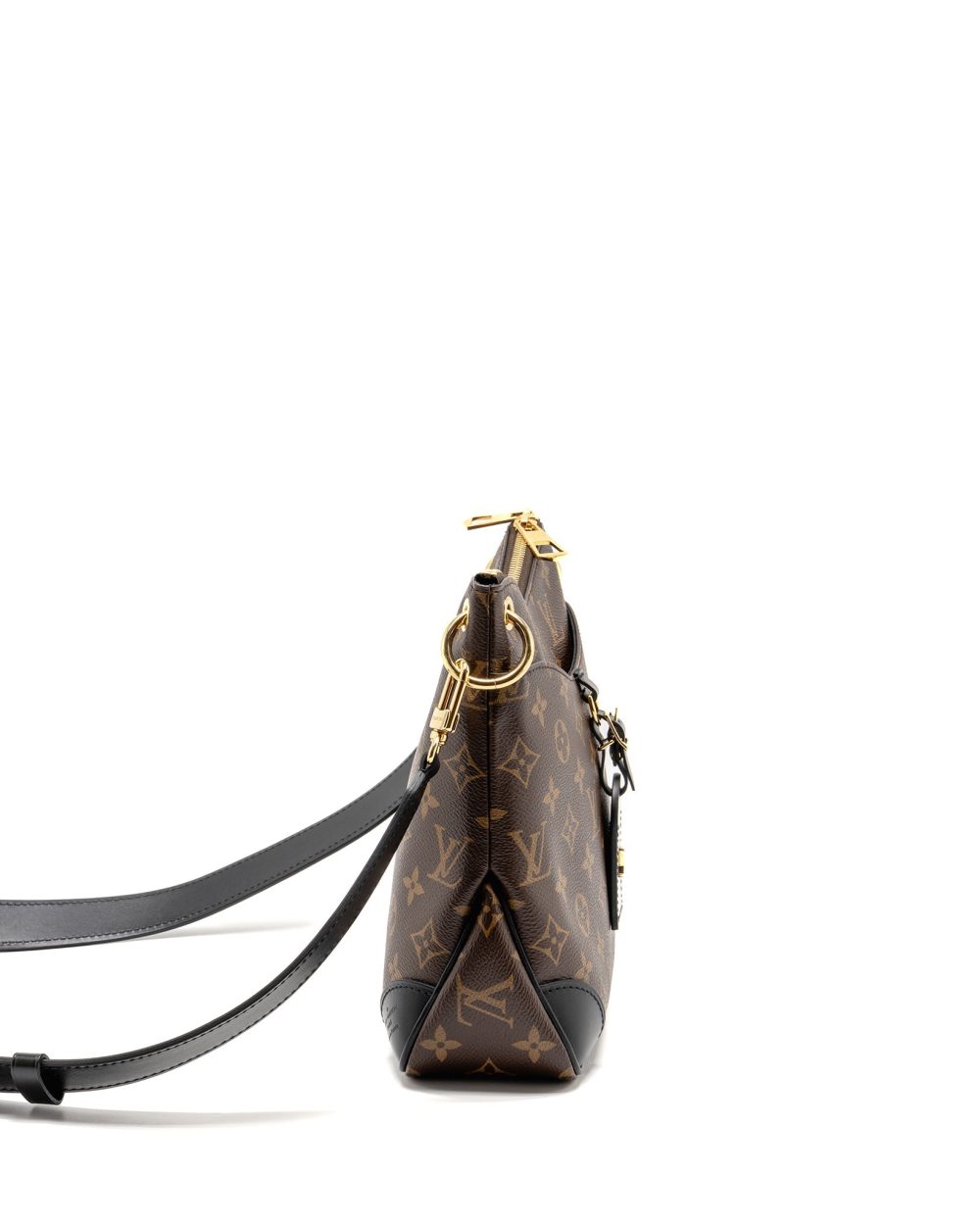 AAA Replica Louis Vuitton LV ODEON PM BAG MONOGRAM CANVAS BLACK GHW
