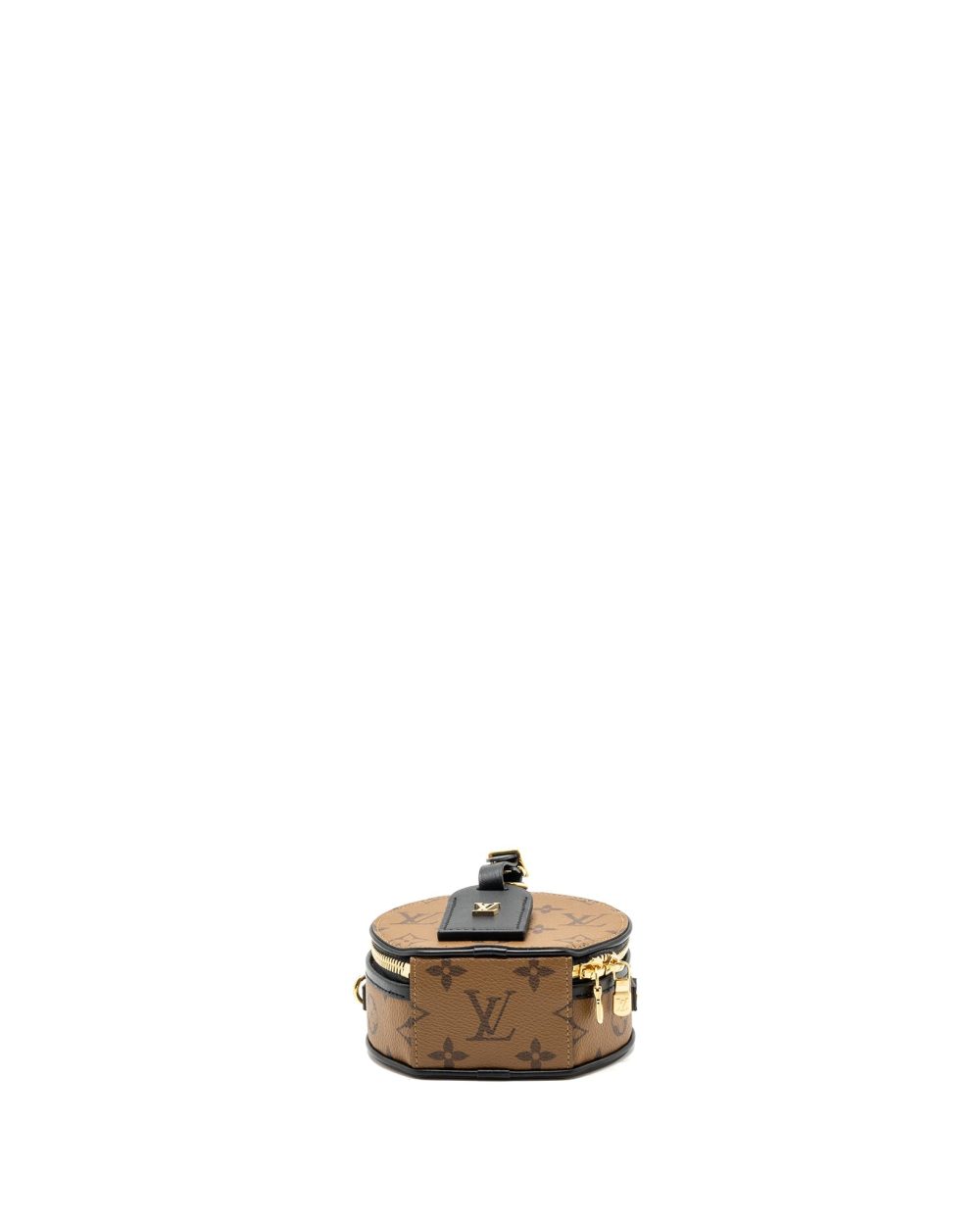 AAA Replica Louis Vuitton LV MINI BOITE CHAPEAU MONOGRAM REVERSE CANVAS GHW
