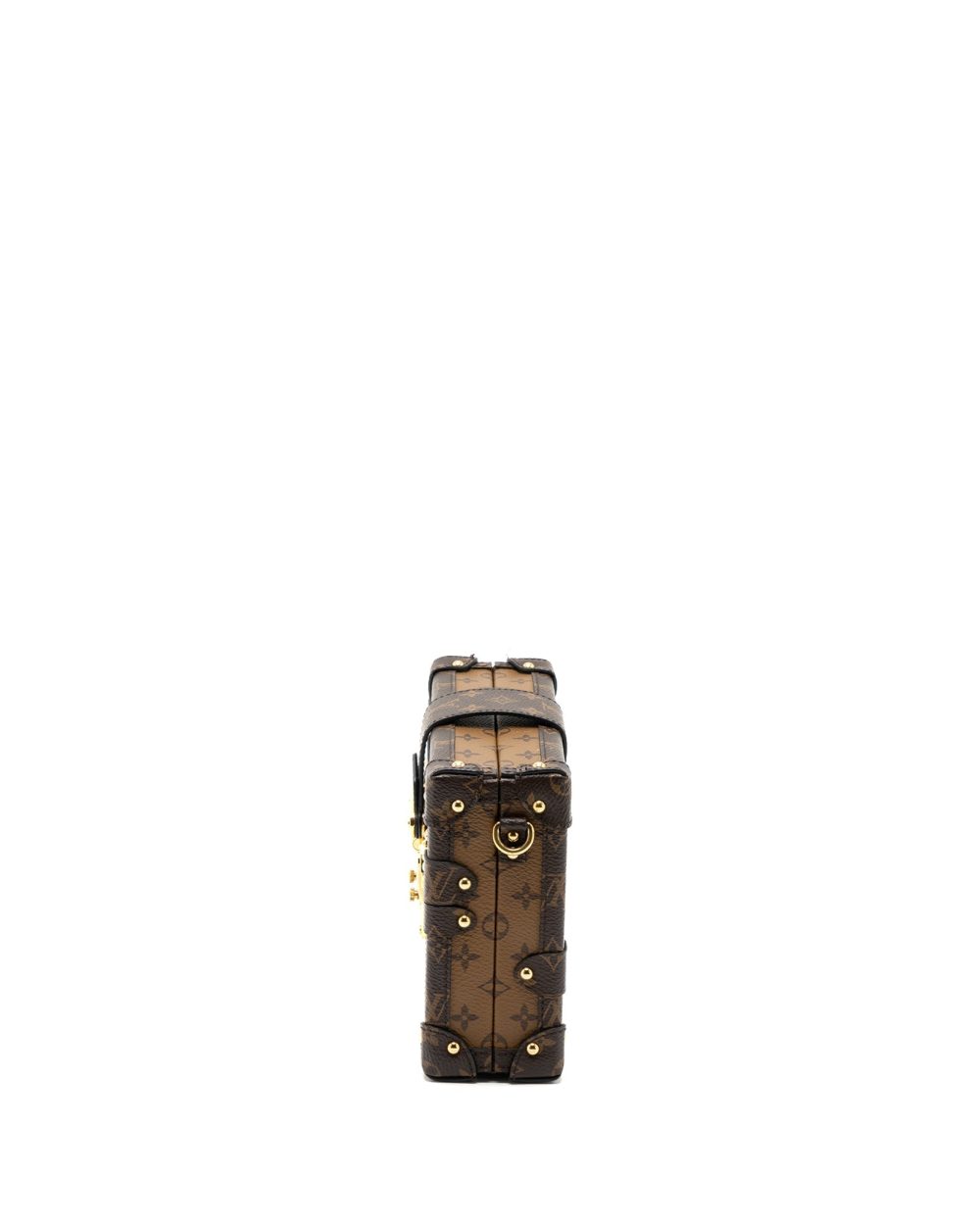 AAA Replica Louis Vuitton LV PETITE MALLE MONOGRAM REVERSE CANVAS GHW