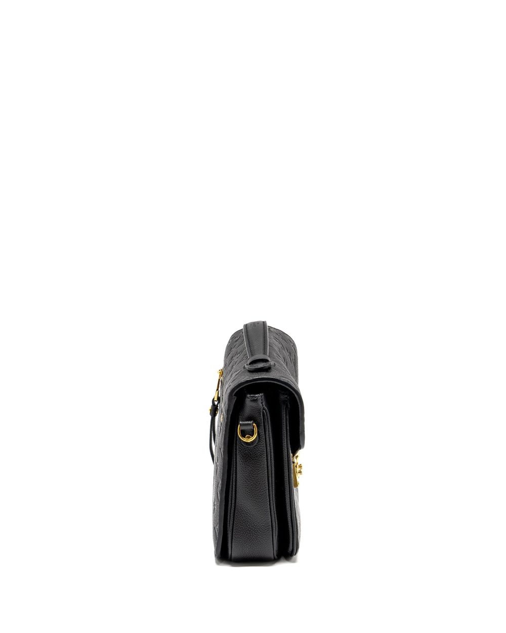 AAA Replica Louis Vuitton LV POCHETTE METIS MONOGRAM EMPREINTE BLACK GHW