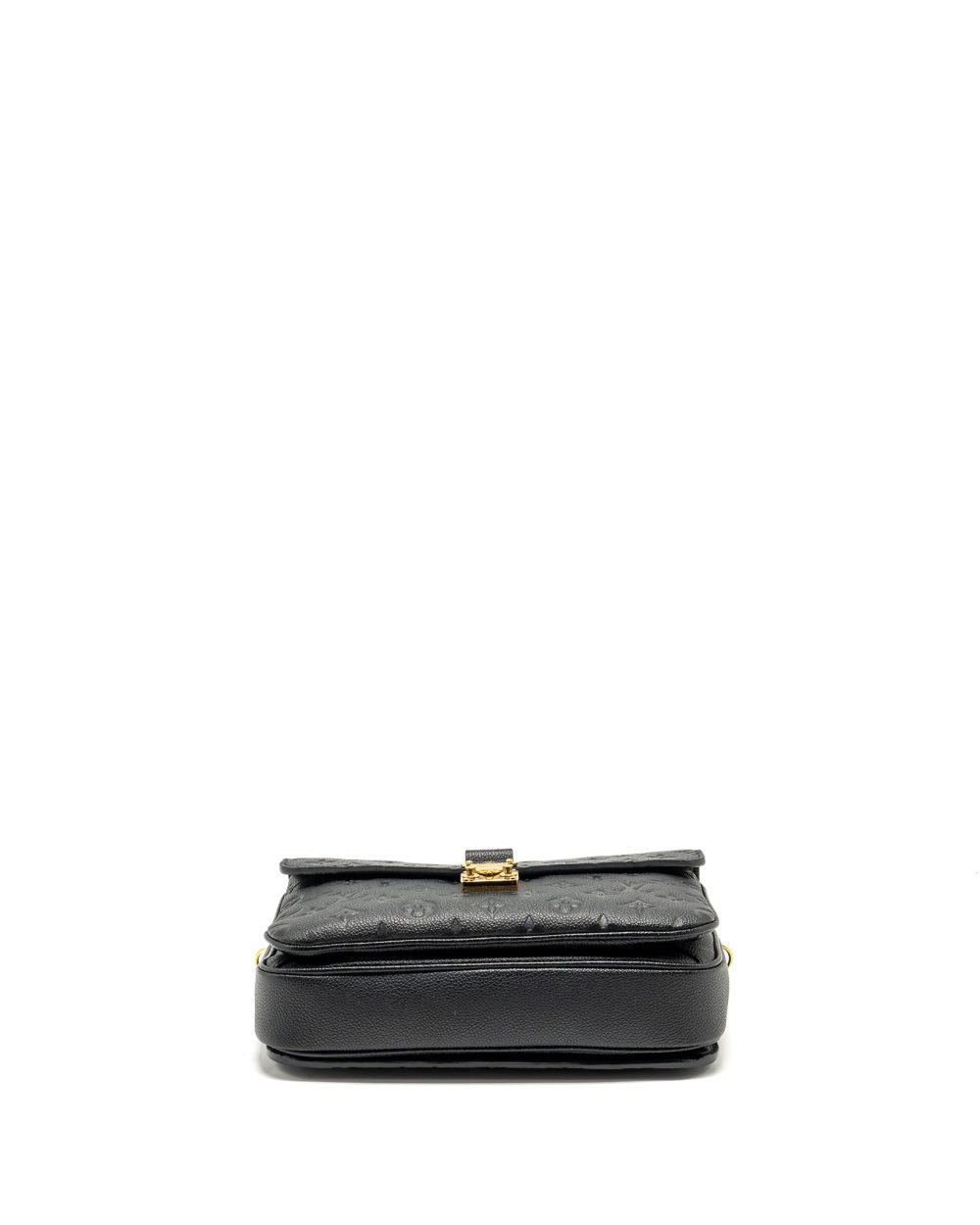 AAA Replica Louis Vuitton LV POCHETTE METIS MONOGRAM EMPREINTE BLACK GHW
