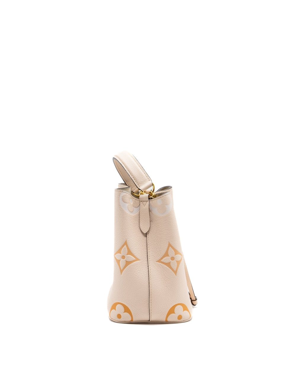 AAA Replica Louis Vuitton LV NEONOE BB EMPREINTE CREAM/ MULTICOLOUR GHW