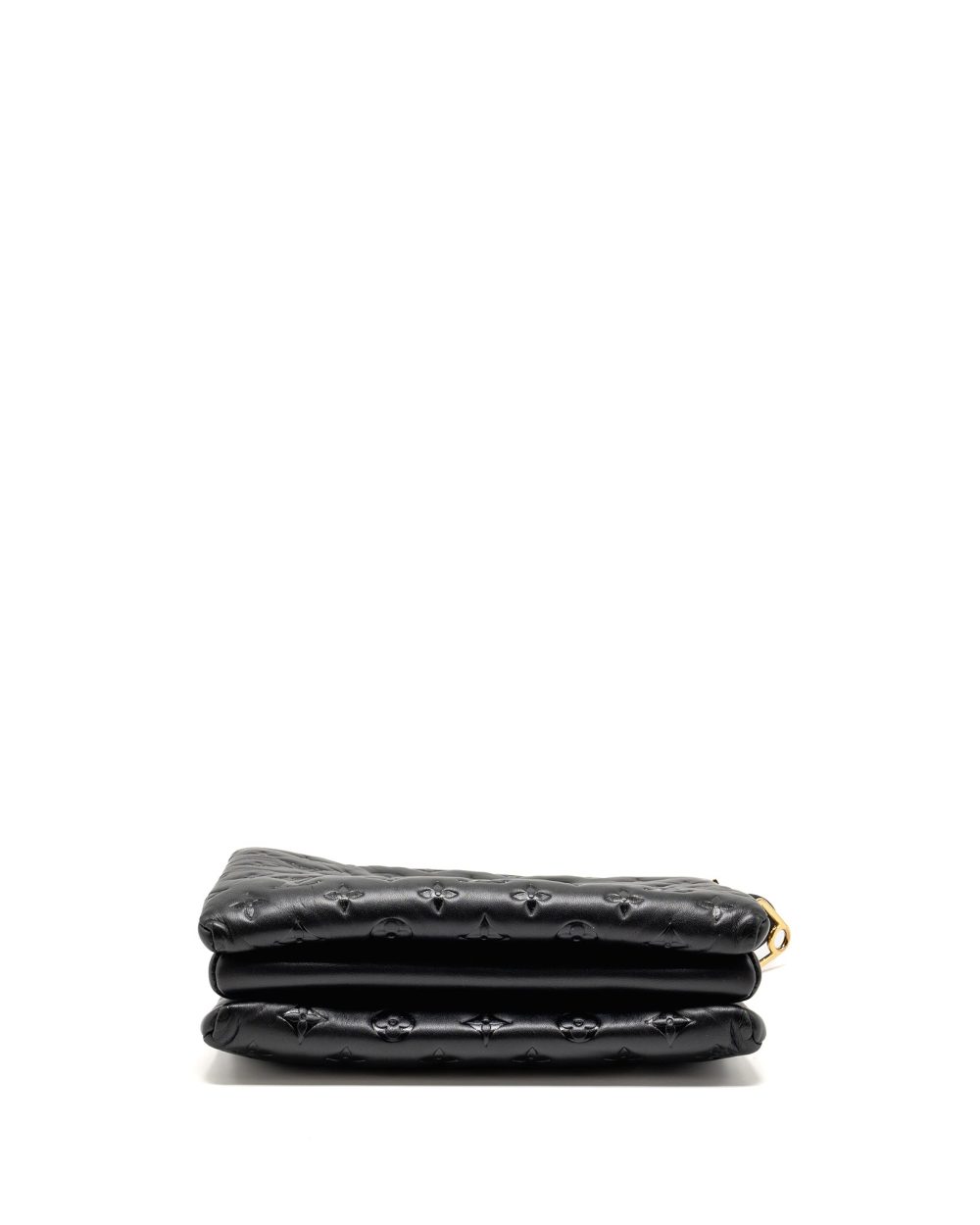 AAA Replica Louis Vuitton LV COUSSIN PM LAMBSKIN BLACK GHW